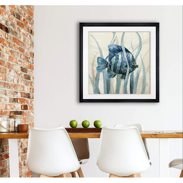 Dovecove Canvas Prints Sea Animal Wall Art Framed, 24X24 Wayfair